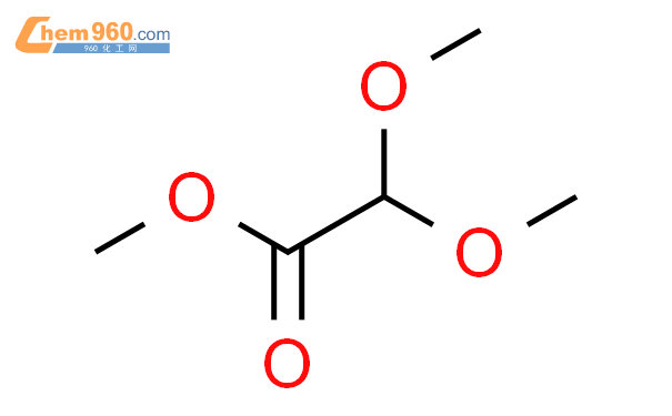 2,2-二甲氧基乙酸甲酯结构式图片|89-91-8结构式图片