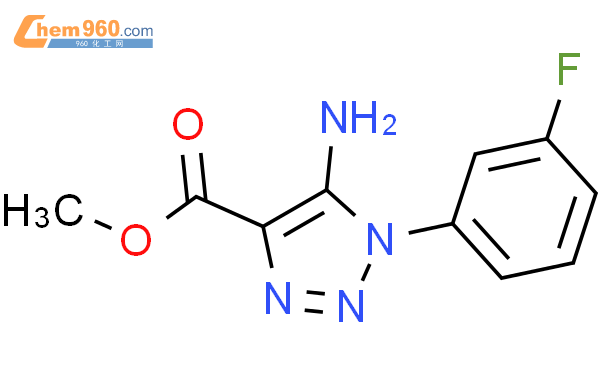 890093 64 8 5 Amino 1 3 Fluoro Phenyl 1H 1 2 3 Triazole 4