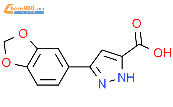 5-苯并[1,3]二氧代-5-基-2H-吡唑-3-羧酸
