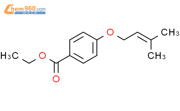 89091-82-7,4-(3-甲基-2-丁烯氧基)苯甲酸乙酯化学式、结构式、分子式、mol – 960化工网