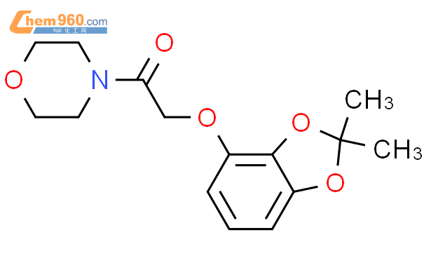 Morpholine Dimethyl Benzodioxol Yl Oxy