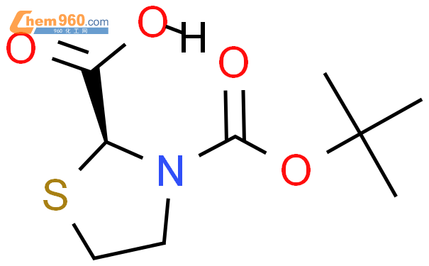 (S)-3-(叔丁氧基羰基)噻唑烷-2-羧酸