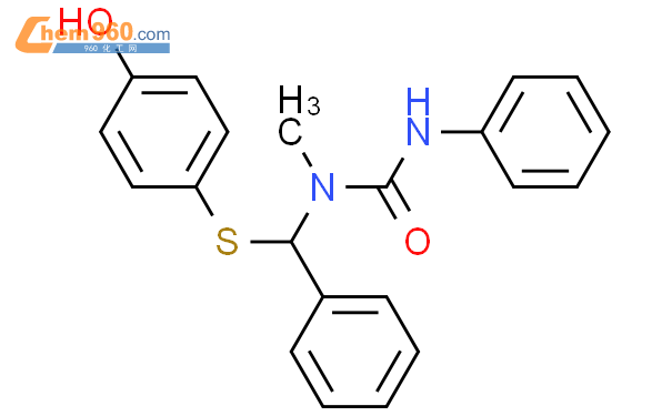 Urea N Hydroxyphenyl Thio Phenylmethyl N Methyl N