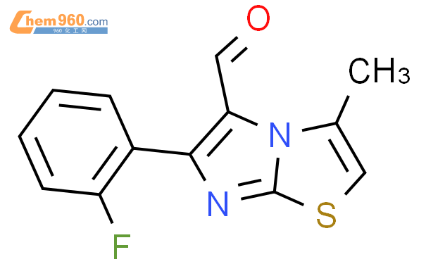 6-(2-FLUOROPHENYL)-3-METHYLIMIDAZO[2,1-B]THIAZOLE-5-CARBOXALDEHYDE