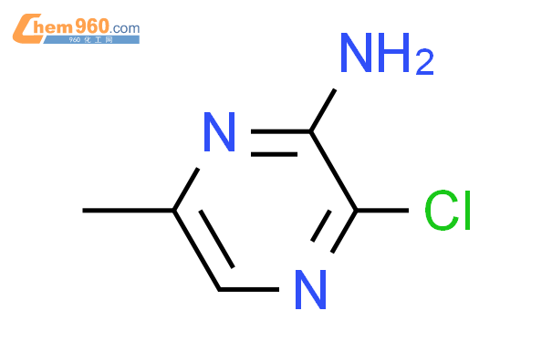 3-氯-6-甲基吡嗪-2胺结构式图片|89182-15-0结构式图片