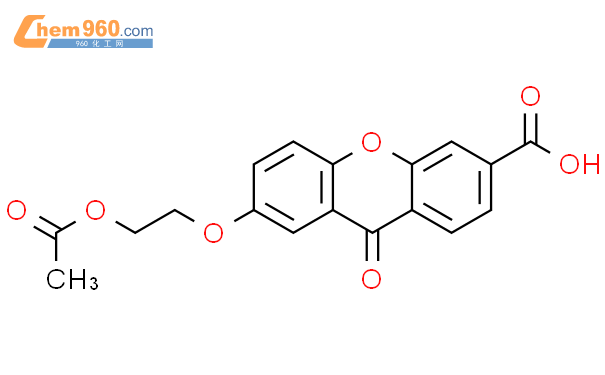 89217 32 39h Xanthene 3 Carboxylic Acid 7 2 Acetyloxyethoxy 9 Oxo