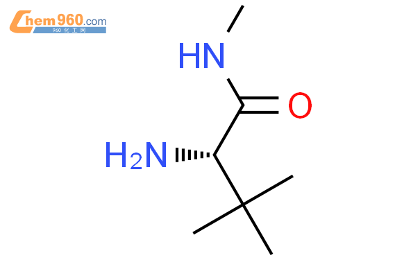 (S)-2-氨基-N,3,3-三甲基丁酰胺结构式图片|89226-12-0结构式图片