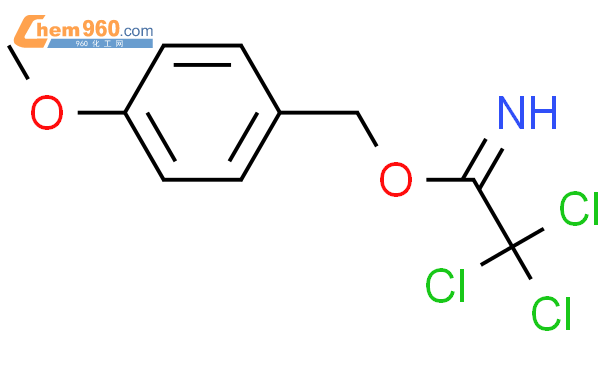 Ethanimidic acid,2,2,2-trichloro-, (4-methoxyphenyl)methyl ester