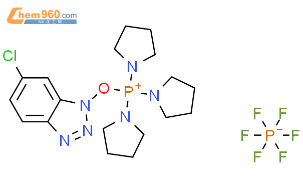 6-Chloro-Benzotriazole-1-yl-oxy-tris-Pyrrolidino- Phosphonium Hexafluorophosphate