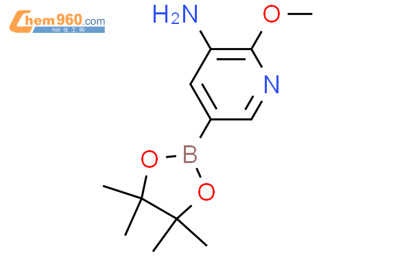 2-甲氧基-3-氨基-5-吡啶硼酸频哪醇酯