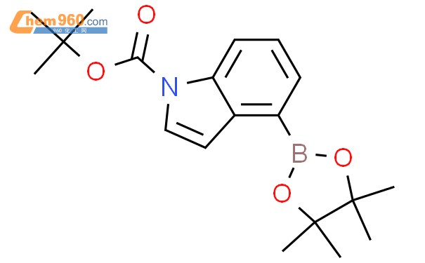 4-(4,4,5,5-四甲基-1,3,2-二噁硼烷-2-基)-1H-吲哚-1-羧酸叔丁酯