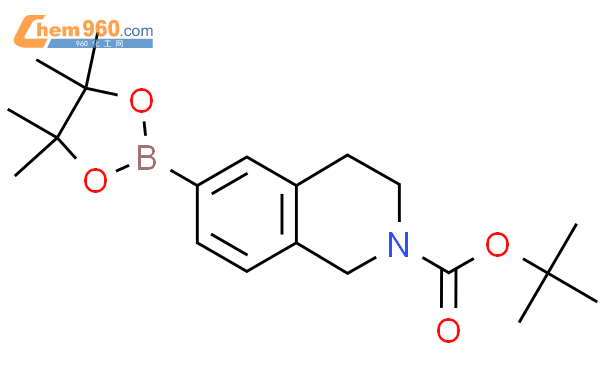 N-Boc-1,2,3,4-四氢异喹啉-6-硼酸嚬哪醇酯