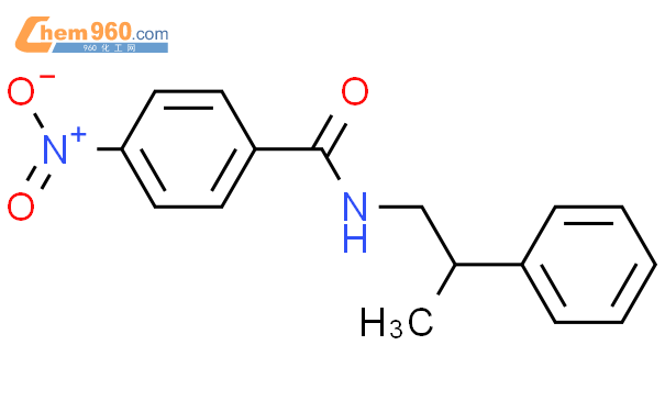 89399 22 4 Benzamide 4 nitro N 2 phenylpropyl CAS号 89399 22 4 Benzamide 4 nitro N 2