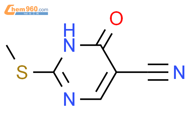 5-Pyrimidinecarbonitrile,1,6-dihydro-2-(methylthio)-6-oxo-