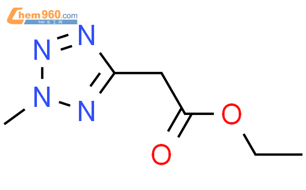 2-(2-甲基-2H-四唑-5-基)乙酸乙酯结构式图片|89488-96-0结构式图片
