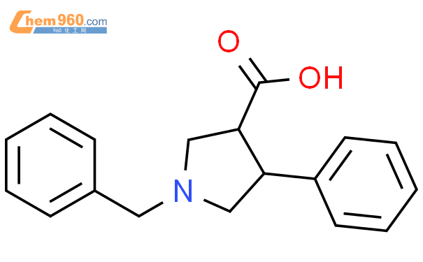 1-苄基-4-苯基吡咯烷-3-羧酸