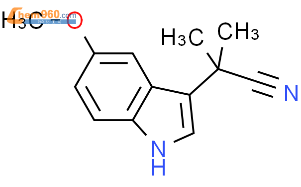 5-甲氧基-A,A-二甲基-1H-吲哚-3-乙腈