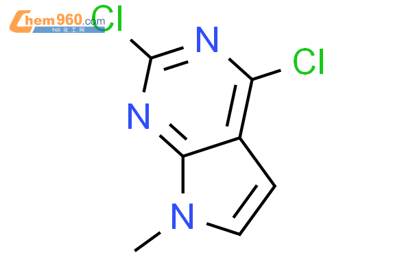 2，4-二氯-7-甲基-7H-吡咯并[2，3-D]嘧啶,97%