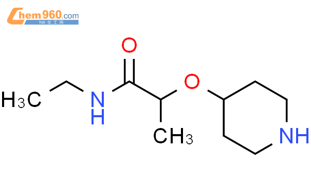N-ethyl-N-methyl-2-piperidin-4-yloxyacetamide