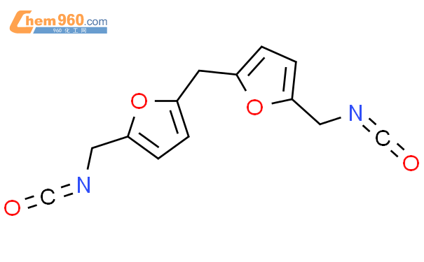 90398-93-9,Furan, 2,2'-methylenebis[5-(isocyanatomethyl)-化学式、结构式、分子式 ...