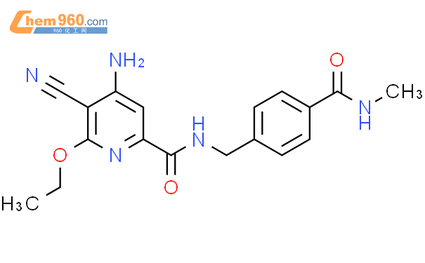 Pyridinecarboxamide Amino Cyano Ethoxy N Methylamino Carbonyl Phenyl