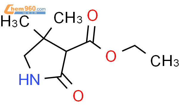 4,4-二甲基-2-氧代-3-吡咯烷羧酸乙酯