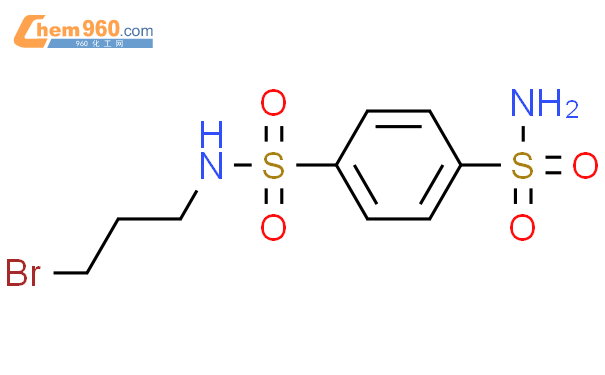 90674 83 24 N 3 Bromopropylbenzene 14 Disulfonamide化学式、结构式、分子式、mol 960化工网 