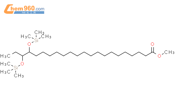 90780-56-6,Docosanoic acid, 19,20-bis[(trimethylsilyl)oxy]-, methyl ...