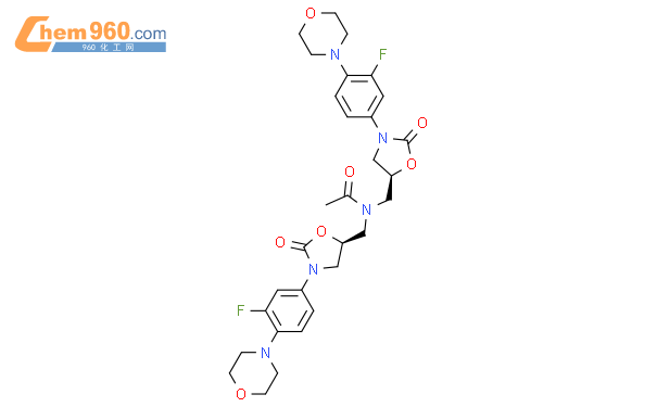 利奈唑胺分子式图片