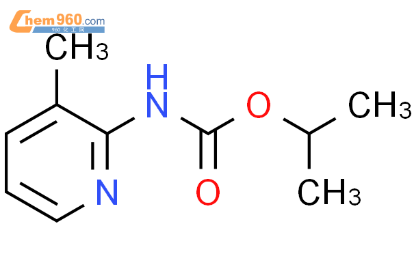 Isopropyl N-(3-methyl-2-pyridyl)carbamate