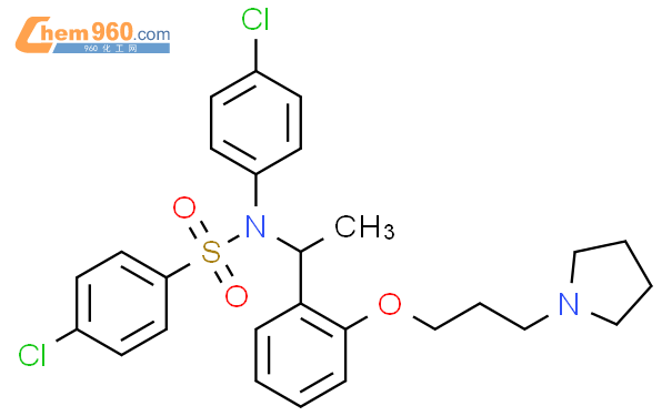 Benzenesulfonamide Chloro N Chlorophenyl N Pyrrolidinyl Propoxy