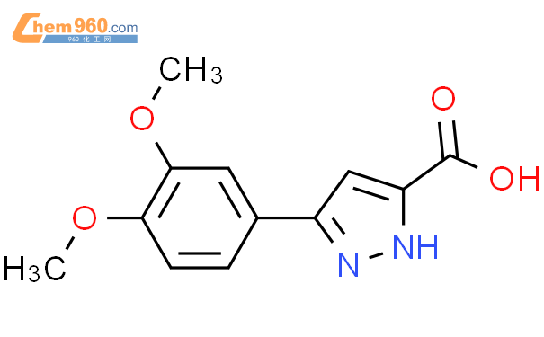 5-(3,4-二甲氧基-苯基)-2H-吡唑-3-甲酸