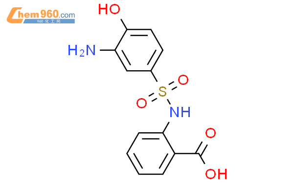 2-氨基苯酚-4-(2′-羧基)磺酰苯胺
