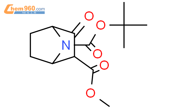 3-氧代-7-氮杂双环[2.2.1]庚烷-2,7-二羧酸7-叔丁基2-甲酯结构式图片|910332-68-2结构式图片