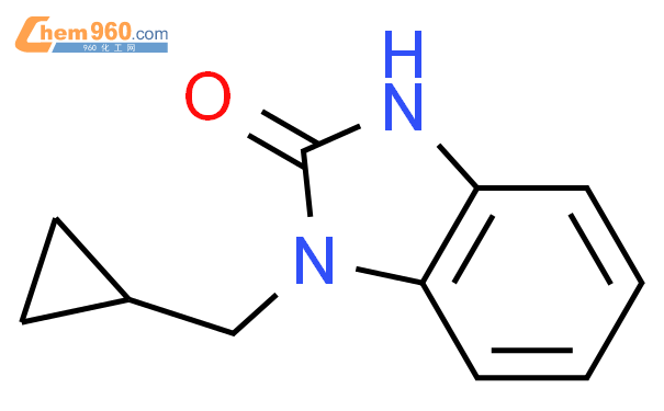 910377 07 01 环丙基甲基 1h 苯并 D 咪唑基 23h 酮化学式、结构式、分子式、mol 960化工网 