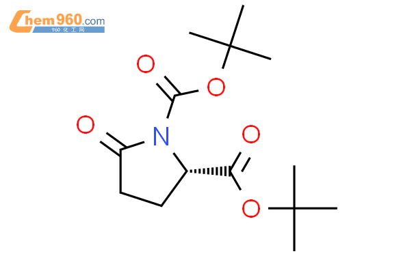 (S)-N-叔丁氧羰基-2-吡咯烷酮-5-甲酸叔丁酯结构式图片|91229-91-3结构式图片