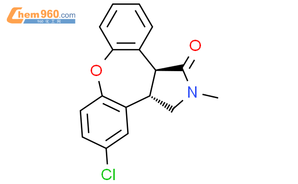 (3aS,12bS)-5-chloro-2-methyl-2,3,3a,12b-tetrahydro-1H-dibenzo[2,3:6,7]oxepino[4,5-c]pyrrol-1-one