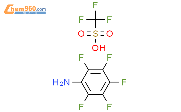 五氟苯胺三氟甲烷磺酸盐结构式图片|912823-79-1结构式图片