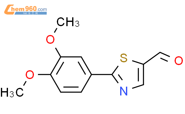 2-(3,4-二甲氧基苯基)噻唑-5-甲醛