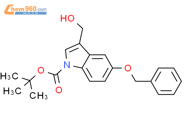 [Perfemiker]1-Boc-5-苄氧基-3羟甲基吲哚,95%