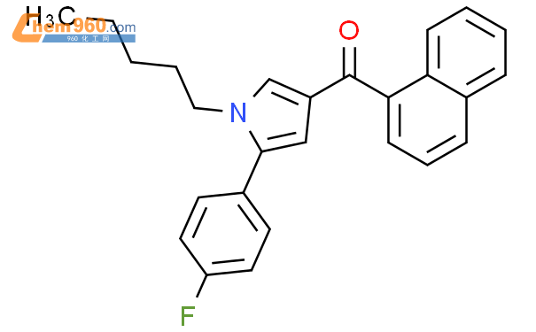 (5-(4-氟苯基)-1-戊基-1H-吡咯-3-基)(萘-1-基)甲酮