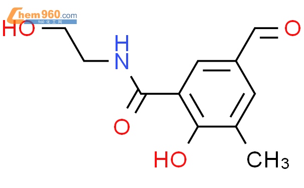 914911-46-9,Benzamide, 5-formyl-2-hydroxy-N-(2-hydroxyethyl)-3-methyl ...