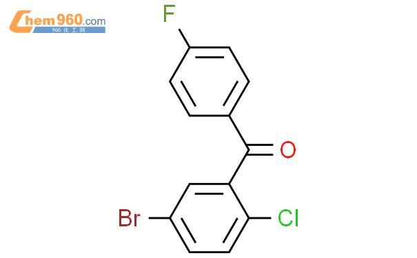 3-(4-氟苯基酮)基-1-溴-4-氯苯基结构式图片|915095-85-1结构式图片