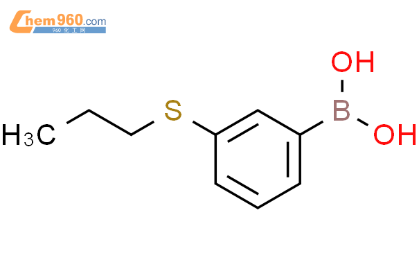 3-(1-丙基硫代)-苯硼酸