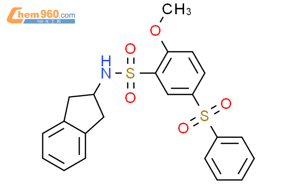 915755-29-2,Benzenesulfonamide,N-(2,3-dihydro-1H-inden-2-yl)-2-methoxy ...