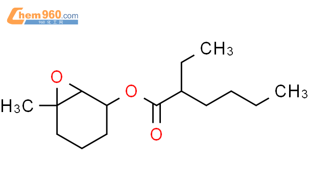 916245 48 2 Hexanoic acid 2 ethyl 6 methyl 7 oxabicyclo 4 1 0 hept 2 yl ester化学式结构式分子式mol