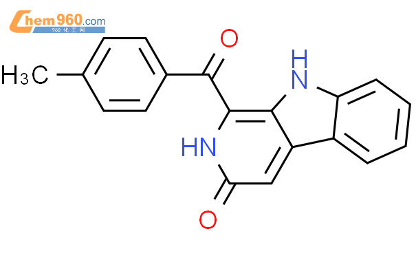 916747-31-4,3H-PYRIDO[3,4-B]INDOL-3-ONE, 2,9-DIHYDRO-1-(4-METHYLBENZOYL ...