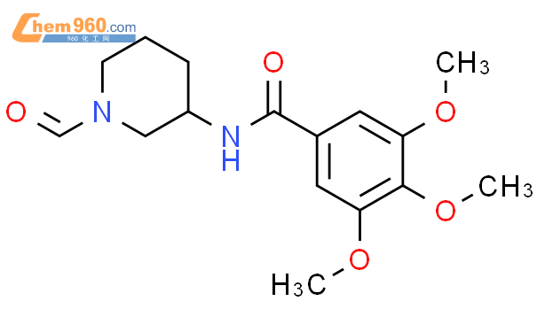 Benzamide N Formyl Piperidinyl Trimethoxy