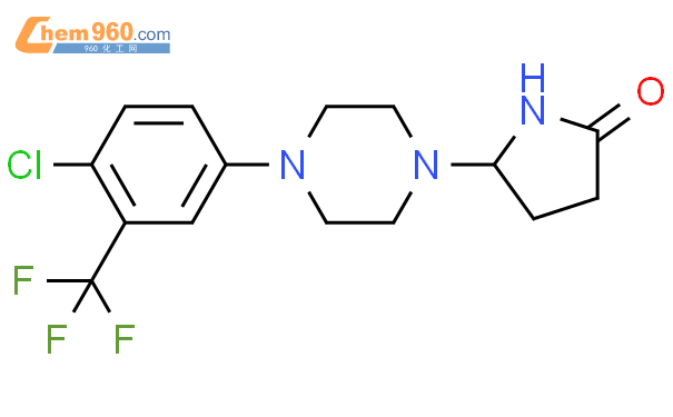 91703 25 2 5 [4 [4 Chloro 3 Trifluoromethyl Phenyl]piperazin 1 Yl