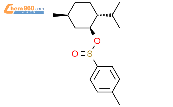 (1S,2R,5S)-(+)-薄荷基(R)-对甲苯亚磺酸盐结构式图片|91796-57-5结构式图片
